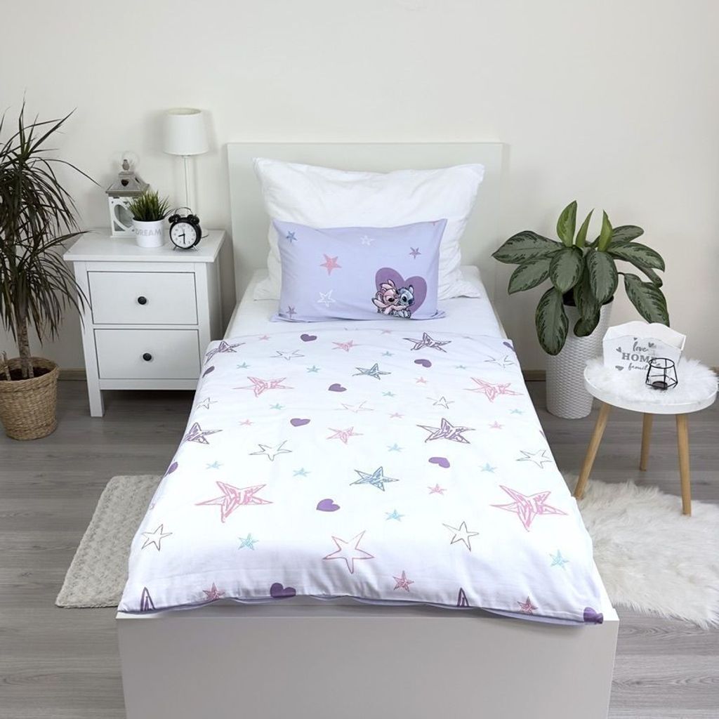 JERRY FABRICS Obliečky do postieľky Lilo and Stitch Fialové Obrázok produktu 5