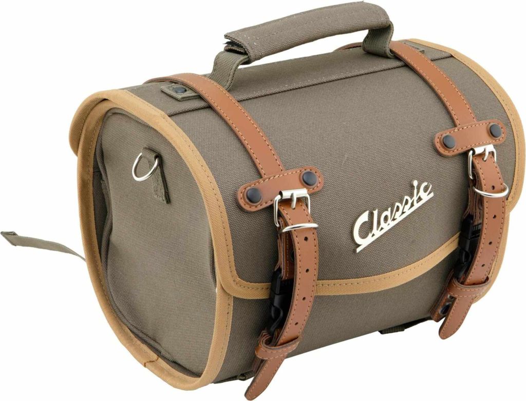 SIP Classic Mała oliwkowozielona płócienna torba 10 l z Zdjęcie produktu 