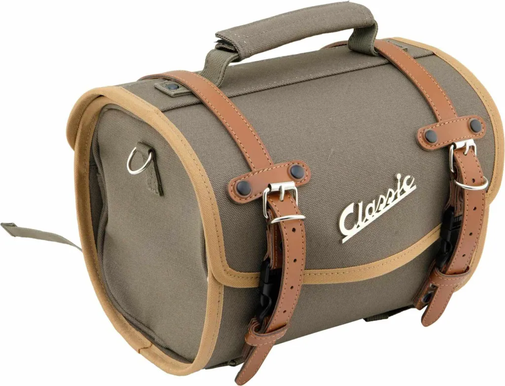 Petit sac 10L vert olive en toile avec serrure intégrée SIP Classic