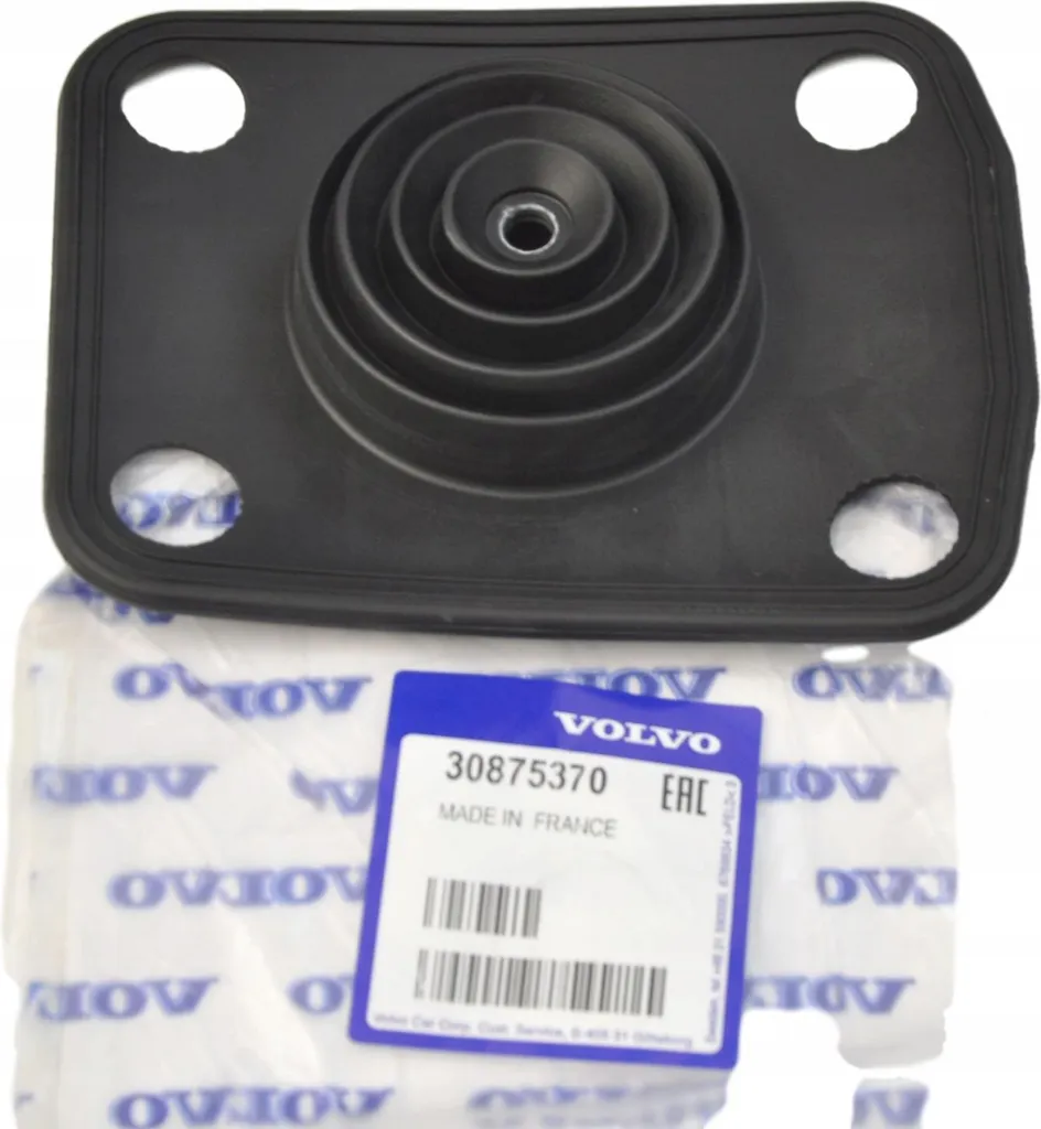 Couvre levier de vitesse Volvo S40 V40 finition OE cuir synthétique noir