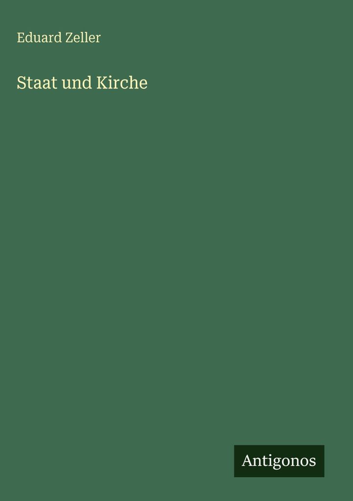 Staat und Kirche