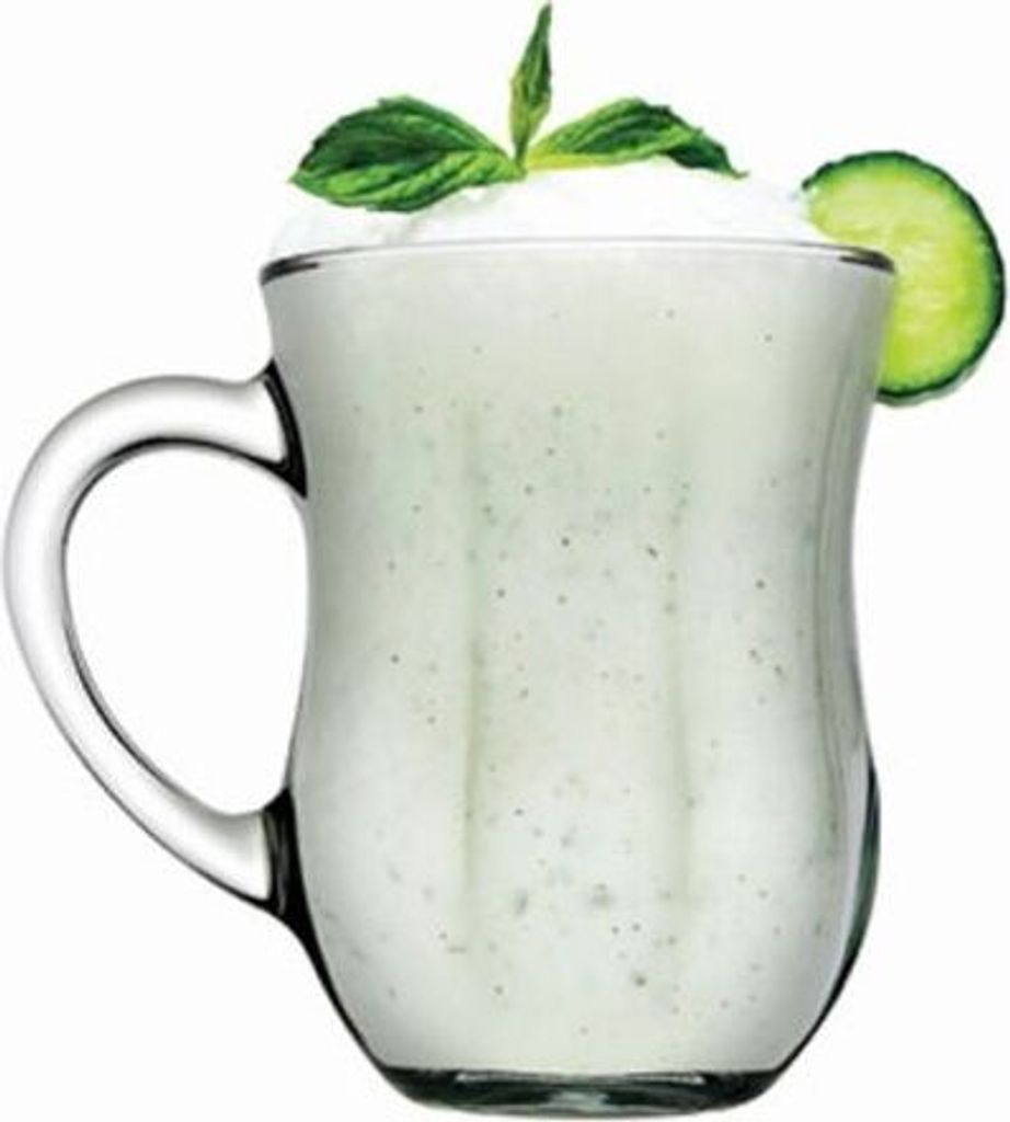 Pasabahce Gurme Ayran 2 er Henkelbecher Teegläser Wassergläser Ayranglas Becher 350ml