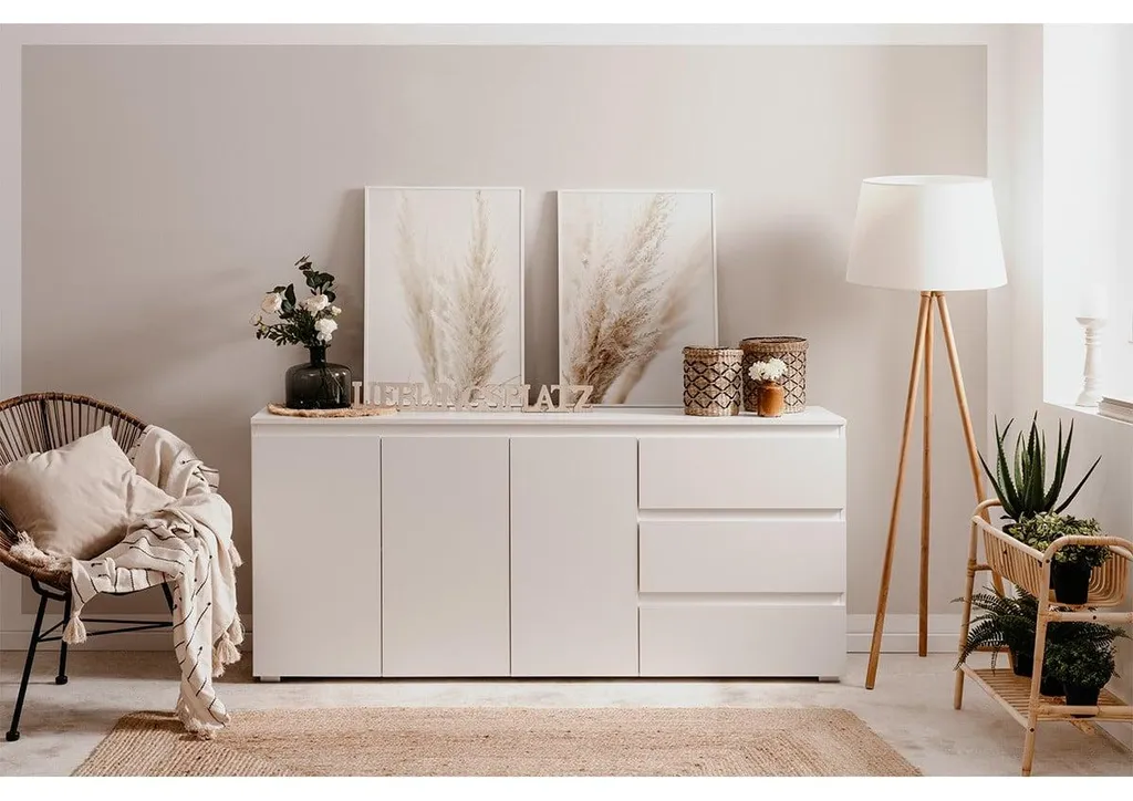 Optimisez votre rangement avec le buffet 3 tiroirs L178,5 cm robuste - 2