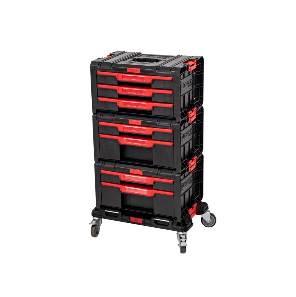 Optimisez votre espace avec le set RHINO L ECO 3 tiroirs sur roues