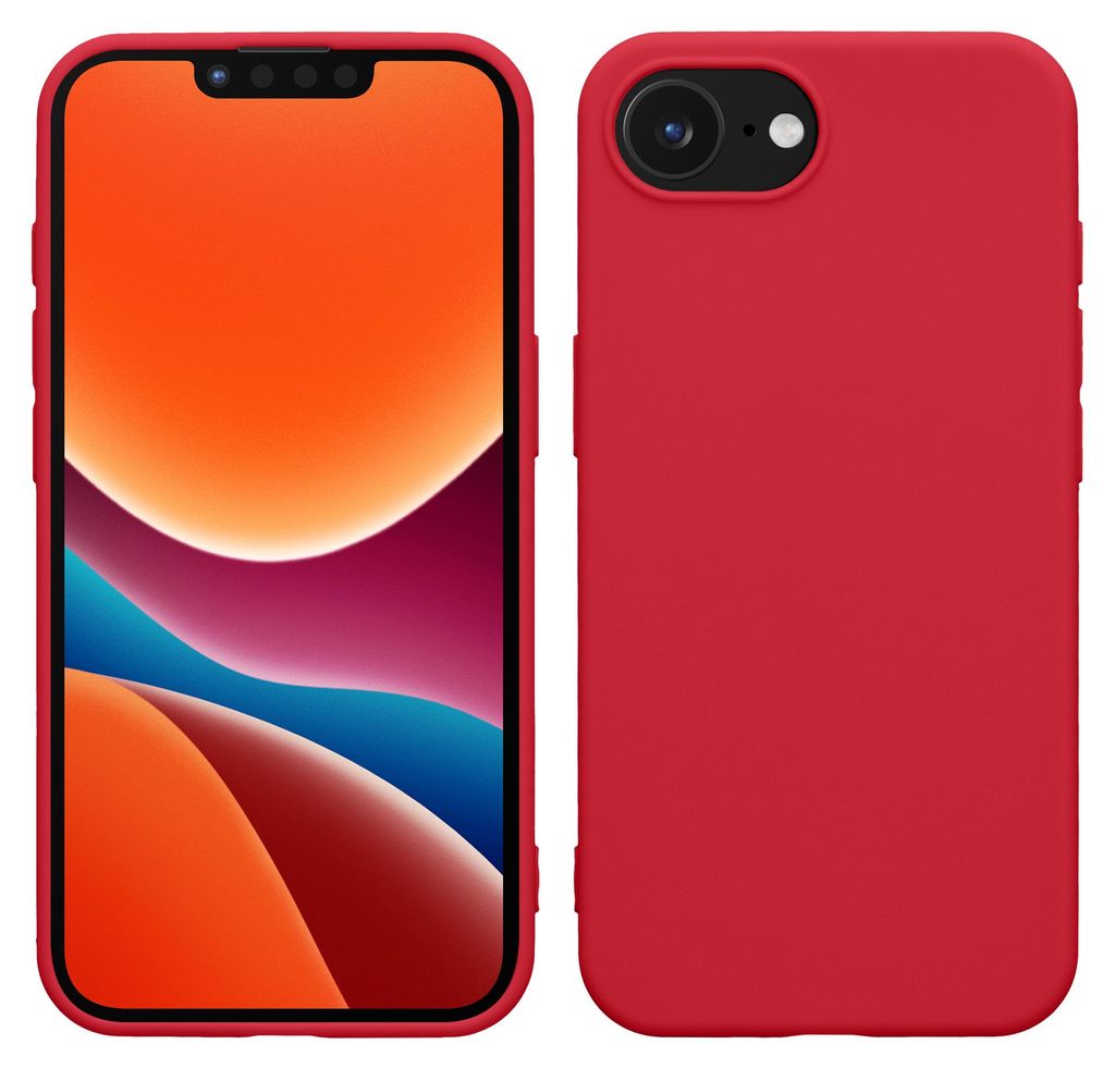 kwmobile Handyhülle für Apple iPhone 17e / iPhone 16e Hülle - TPU Case - Kabelloses Laden - Schutzhülle Cover in Pink matt