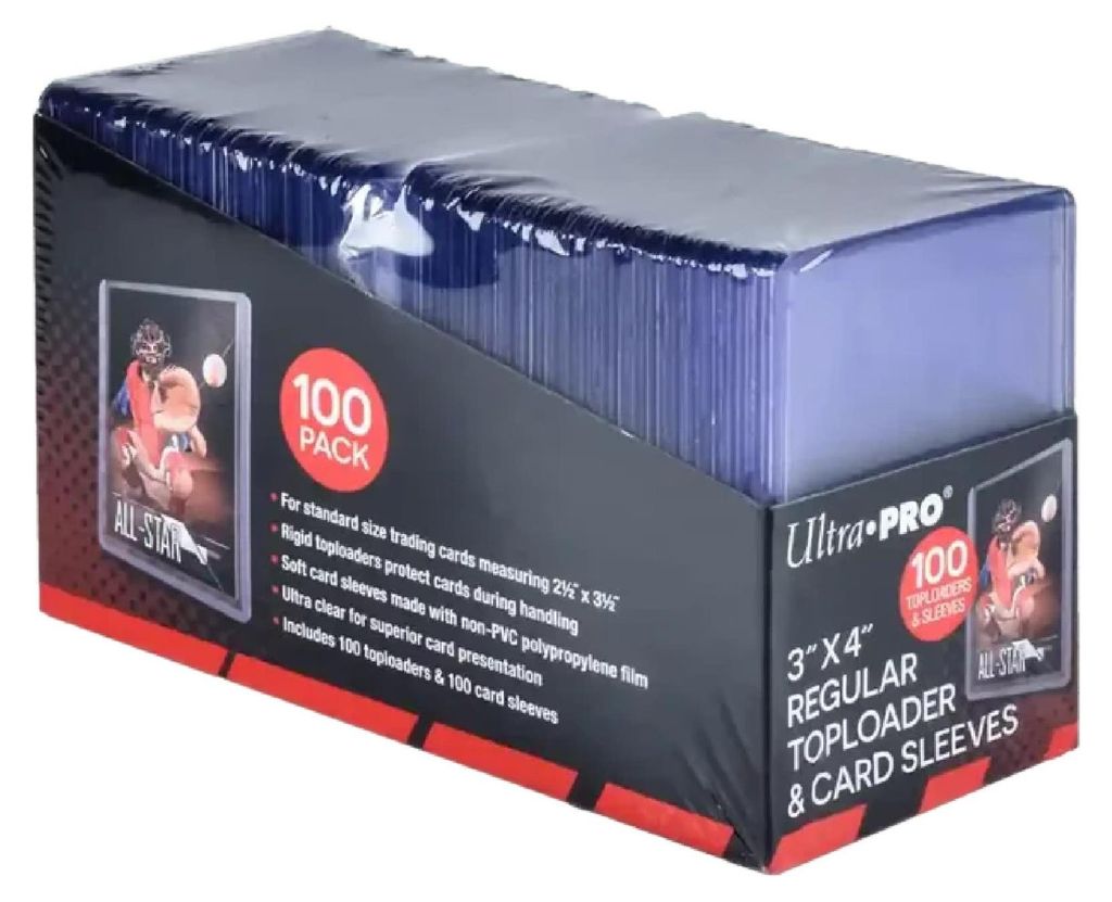 UP Regular Topload & Card Sleeves 3 x 4" (100 ct.) Image du produit 