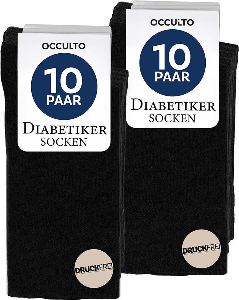 Occulto Herren Diabetikersocken 10er Pack (Modell: Goetz) Produktbild 
