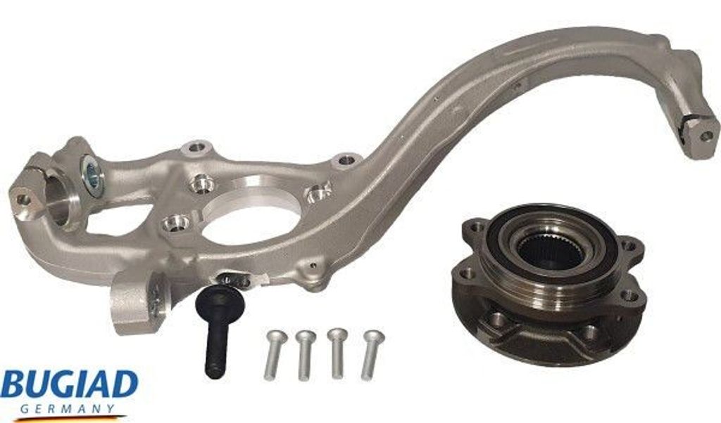 BUGIAD BSP25144PROKIT Achsschenkel Radaufhängung Lenkung für AUDI A4 Avant (8K5, B8) Vorne Links