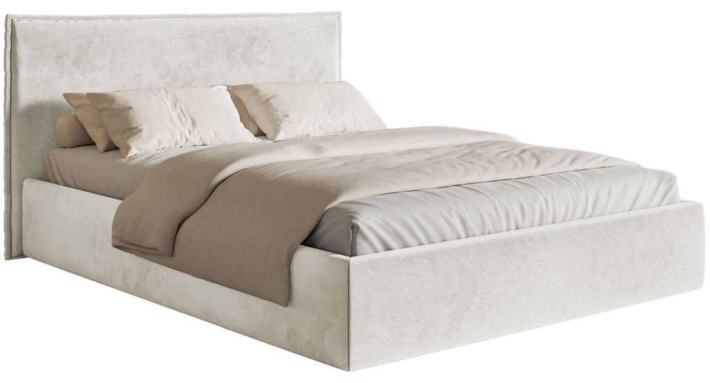 Selsey Softie Slim – Polsterbett 140×200 mit Lattenrost, Produktbild 