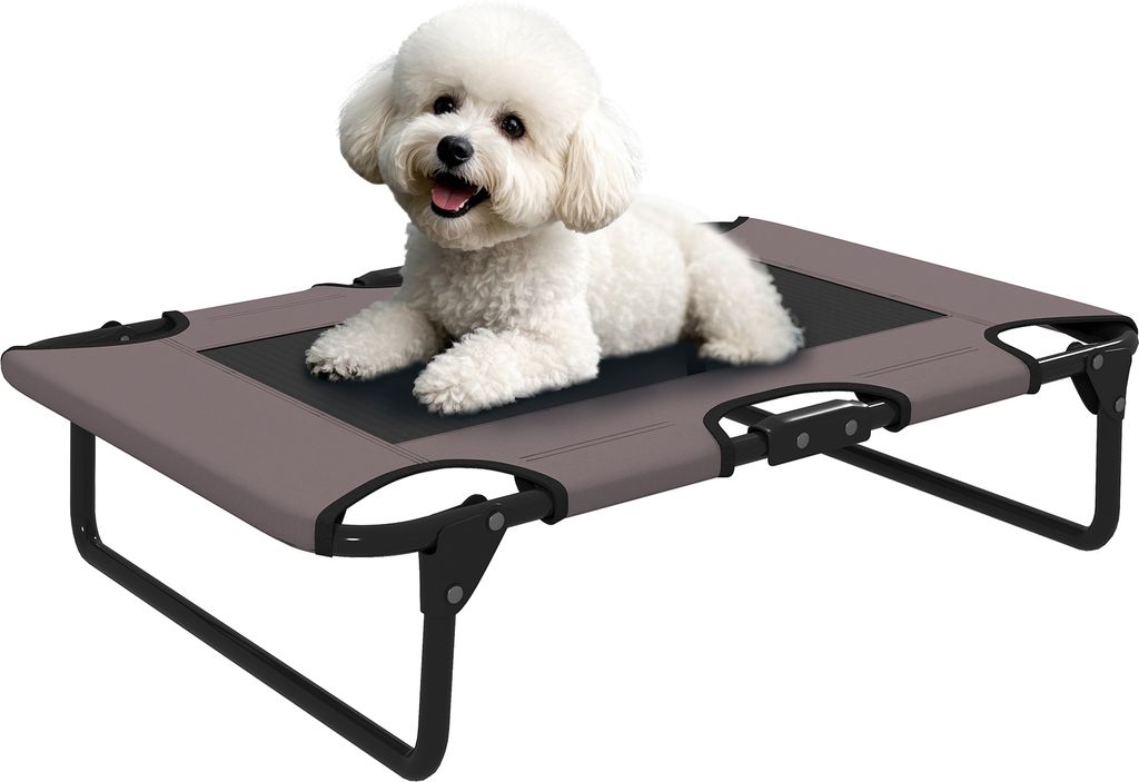 Everfront Erhöhtes Hundebett – Faltbar, Tragbar, Größe L, Bis 90 Kg