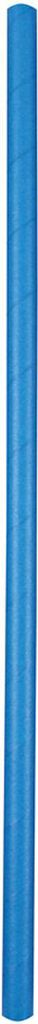 NATURE Star Papier-Trinkhalm Jumbo 250 mm blau 100 Stück