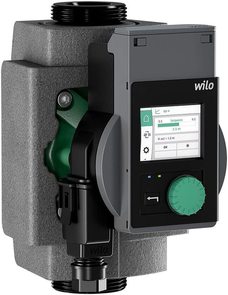 Wilo-Stratos Heizungspumpe PICO 25/0,5-4 Lochabstand 180 mm G 1 1/2 Zoll (40/49) Pumpenkörper:Gusseisen Wilo