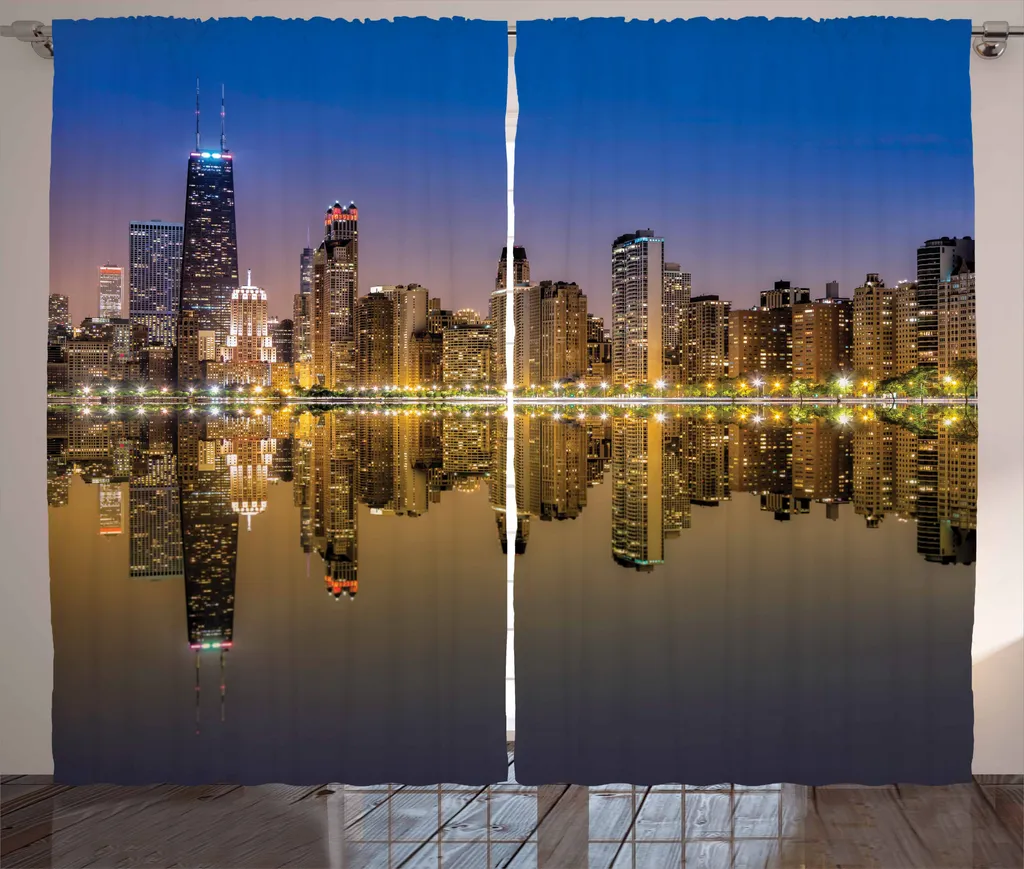 Tenda Camera Letto Chicago Skyline 280x175 - Stile Urban Chic
