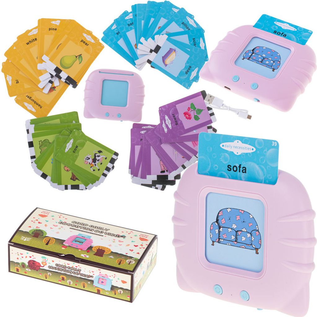 Lecteur de cartes de vocabulaire anglais 112 cartes Image du produit 