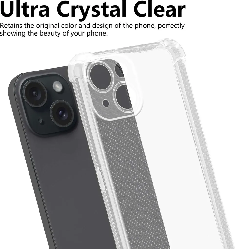 Custodia Trasparente Cadorabo iPhone 13 - Cover Silicone Invisibile - 6