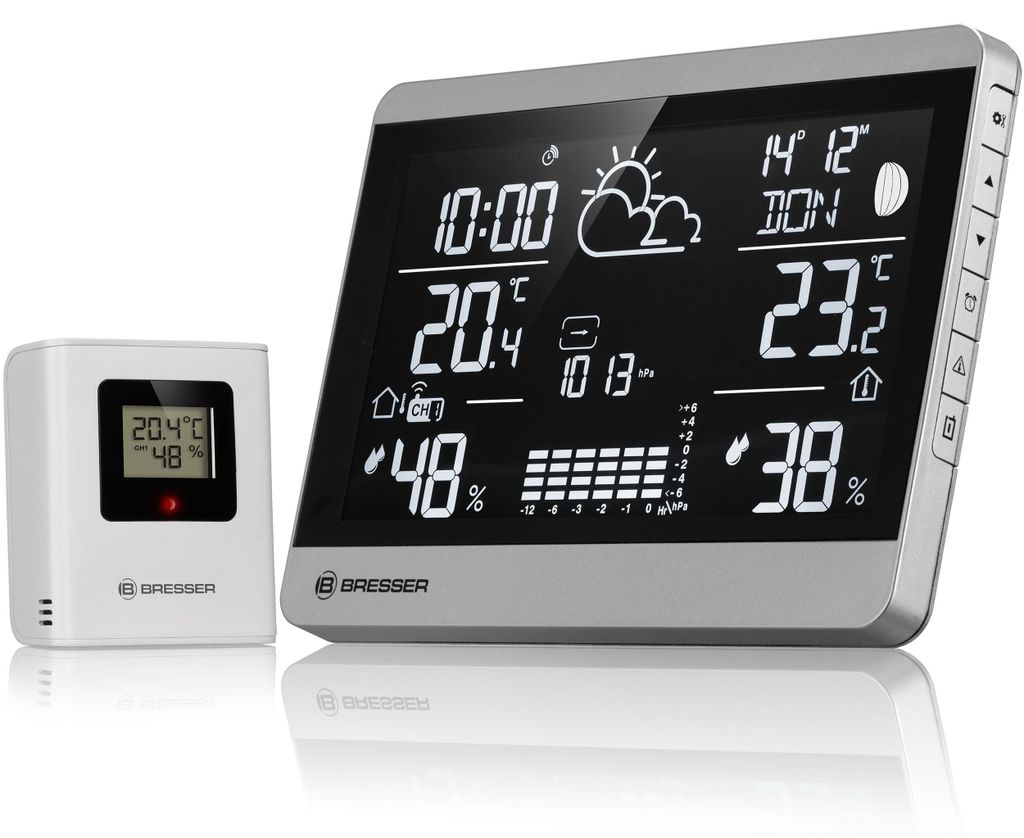 Bresser ClimateTemp NDH NEO Wetterstation Funk mit Produktbild 