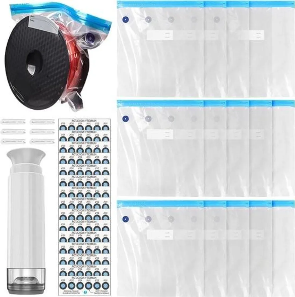 Rangement sous vide pour filaments 3D - Protège vos bobines de l'humidité