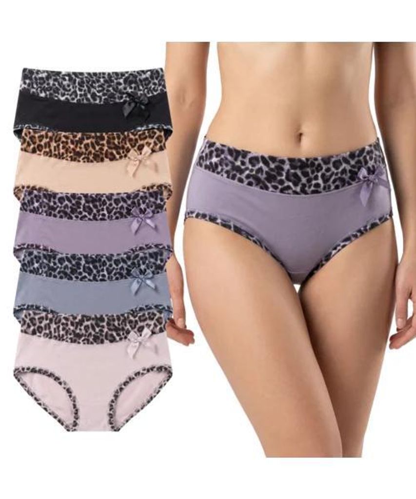 10 er Damen Slips 10er Pack Baumwolle – Bequeme Unterwäsche Produktbild 