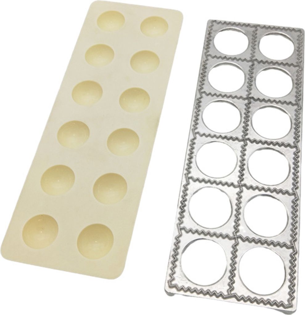 Teigtaschenform, Ravioli-Maker-Presse, Ravioli-Stempelschneider, Teigtaschen-Maker-Maschine, wiederverwendbar, multifunktional, Nudelpresse, Schnei...