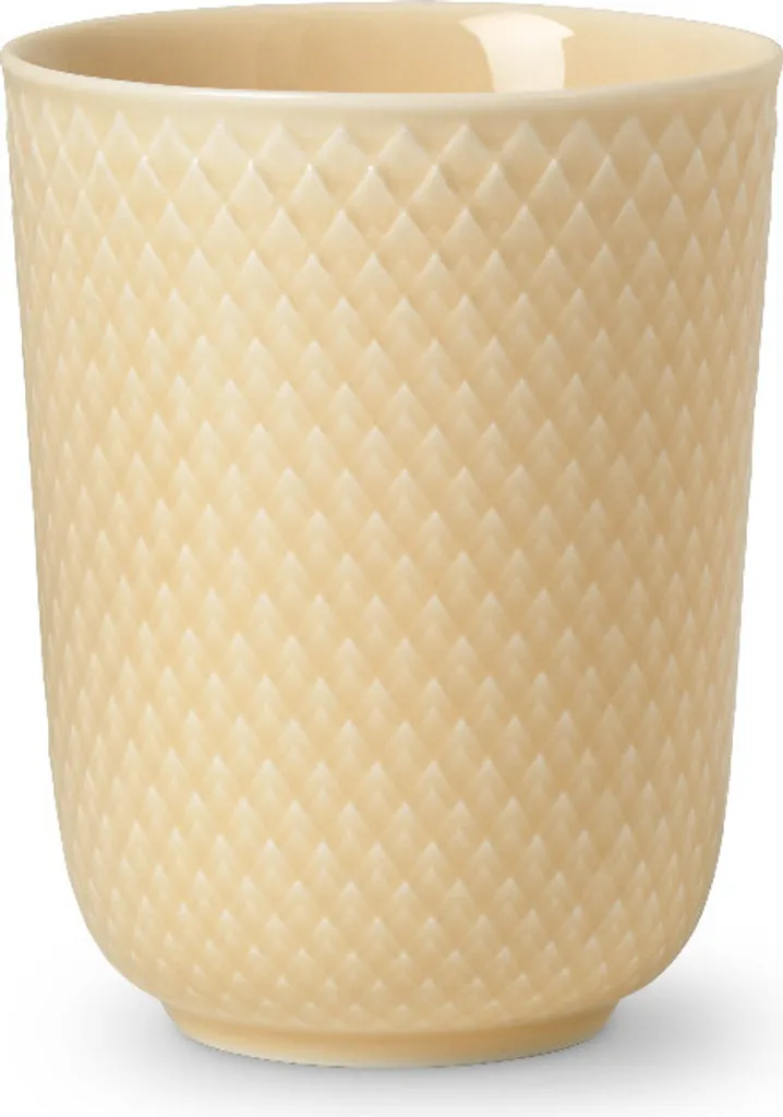 Lyngby Porcelæn Rhombe Colour Sabbia 33cl - Tazza Design Danese