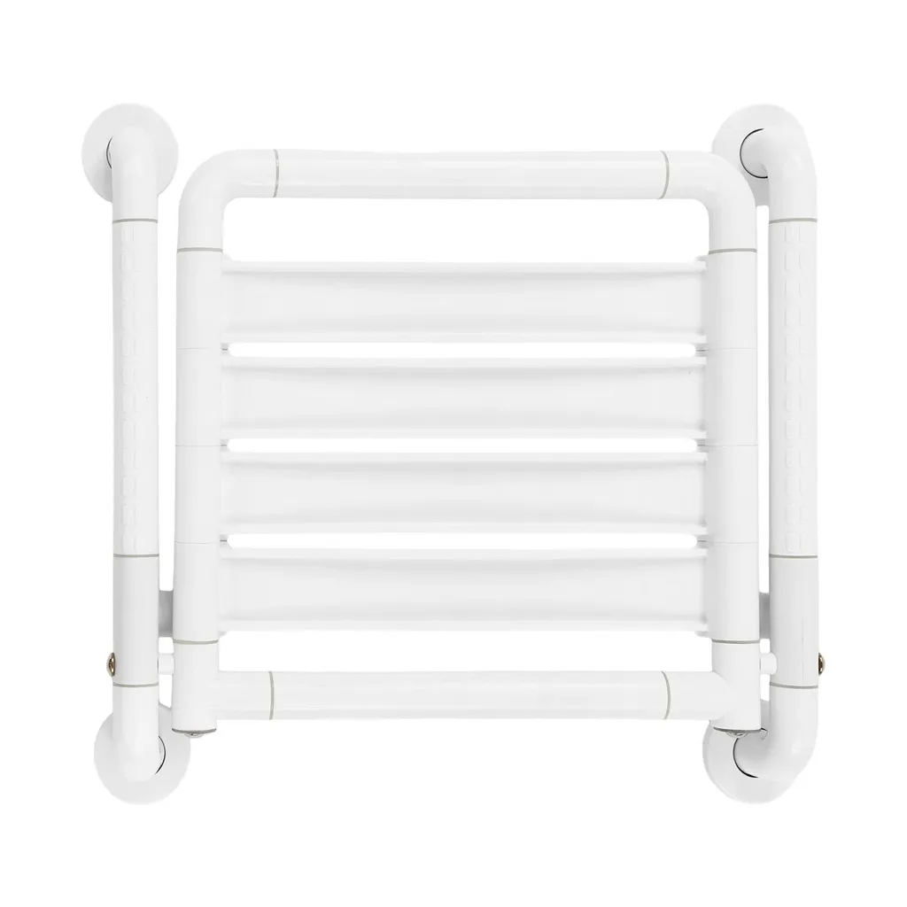 Siège de douche rabattable 150kg haute résistance Blanc ABS 34x37cm