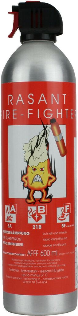 Feuerlöschspray Inhalt: 600 ml, Schaum Löschmittel Produktbild 