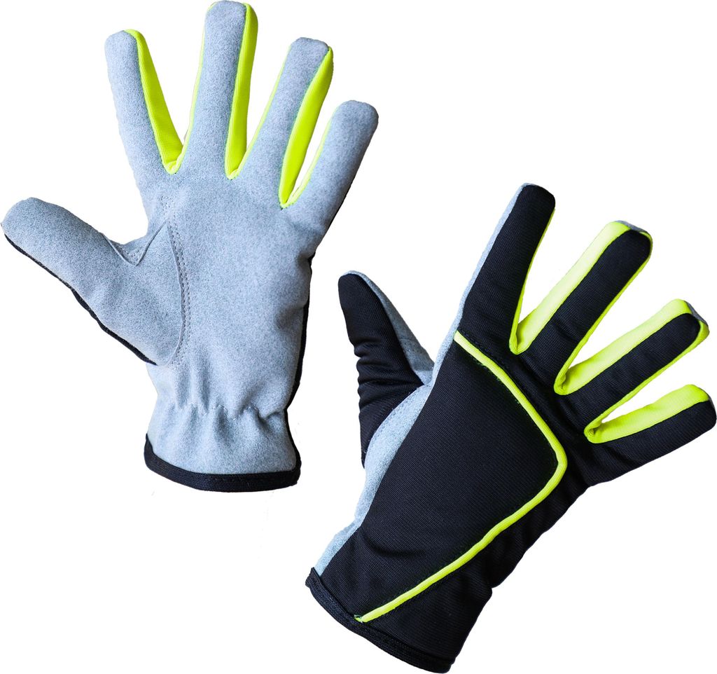 Kerbl Kinderhandschuh Joy | schwarz-neon Gr.6 (XS) [alter 8 Produktbild 