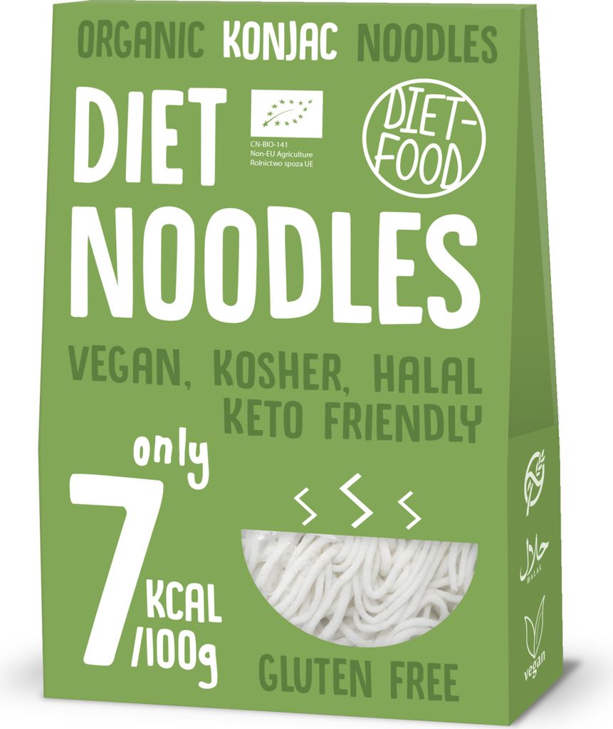 Diätkost Shirataki Konjac-Nudeln 300g