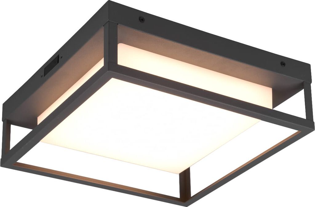 Lampa elewacyjna plafon zewnętrzny WITHAM antracyt Trio Zdjęcie produktu 