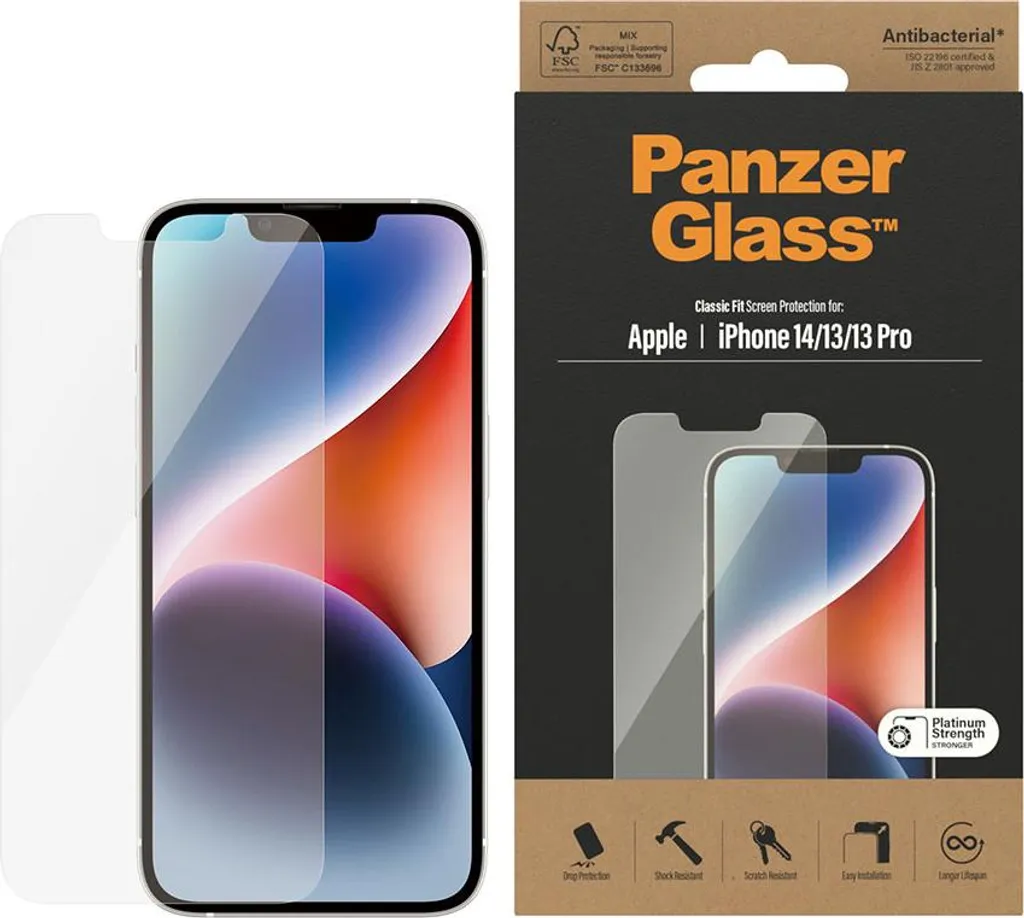 PanzerGlass 51512 iPhone 14: Protezione Display Livello Platinum