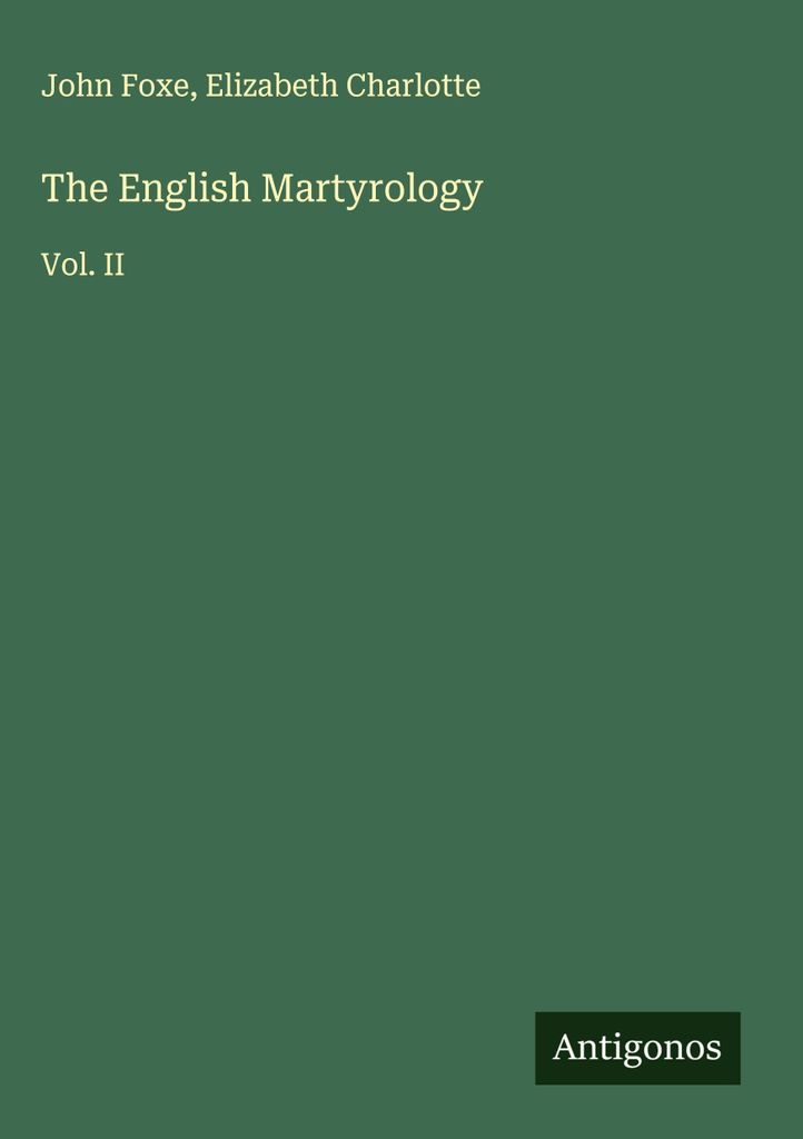 Das englische Martyrologium