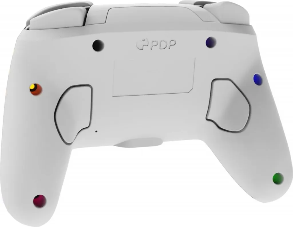 Manette Switch sans fil PDP Afterglow Wave Blanche avec Boutons Mappables - 6