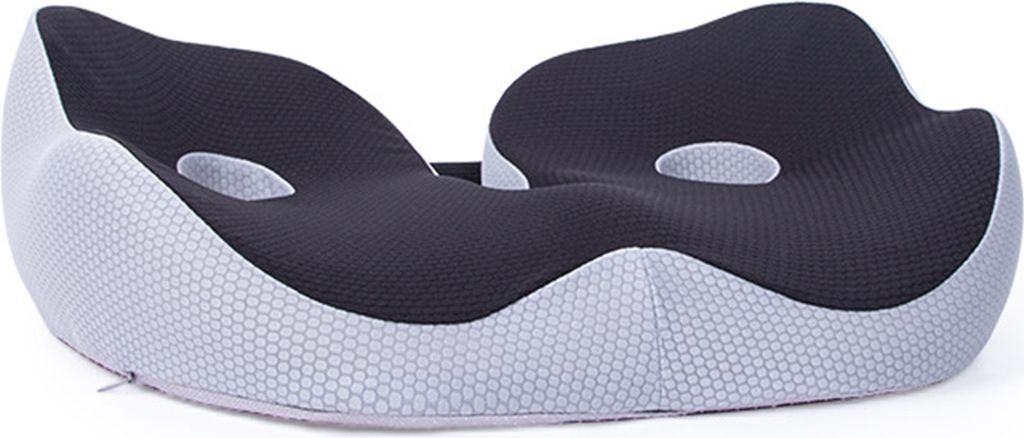 Ergonomisches Gesäßkissen, Sitzpolster für Hämorrhoiden, Steißbein-Druckentlastung, Memory-Schaum-Unterstützung, weiche Linderung von Rücken...