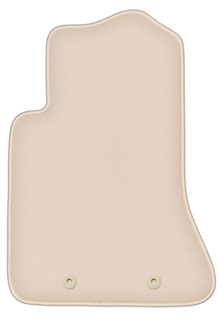 DURBAN Beige Velours-Fahrerfußmatte für Opel Omega B Produktbild 
