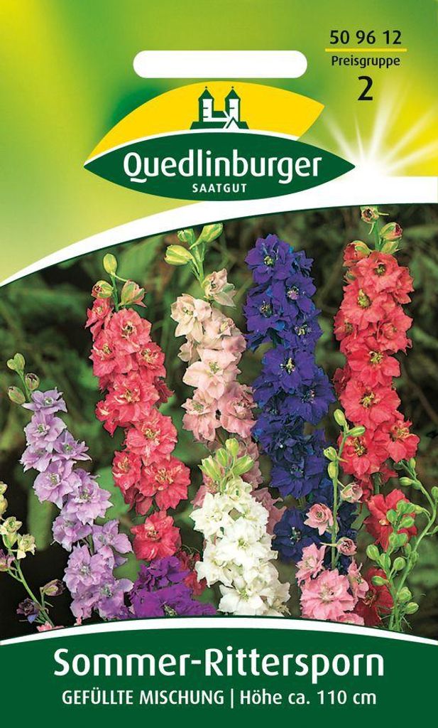 Sommer-Rittersporn, Gefüllte Mischung Produktbild 