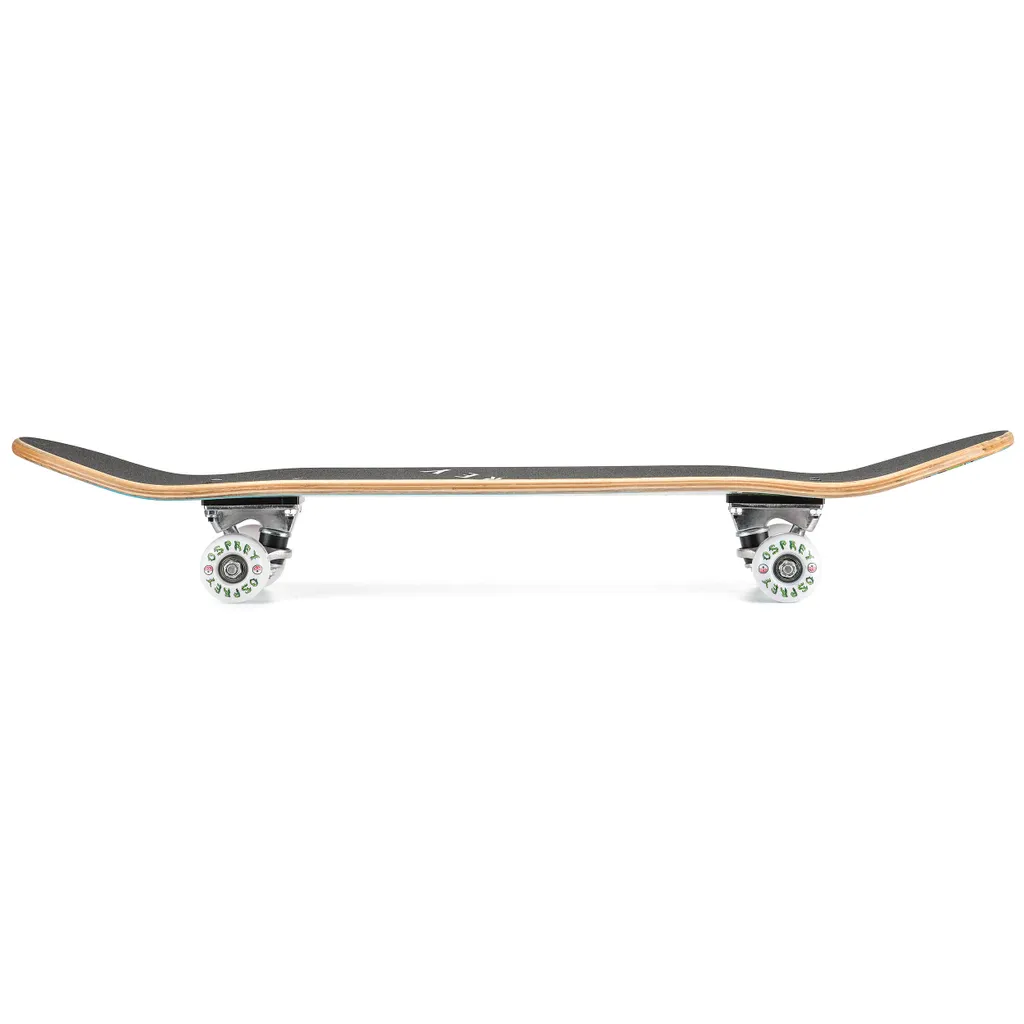 Skateboard Osprey Slime Edition 31 Pouces Antidérapant avec Roulements Abec 5