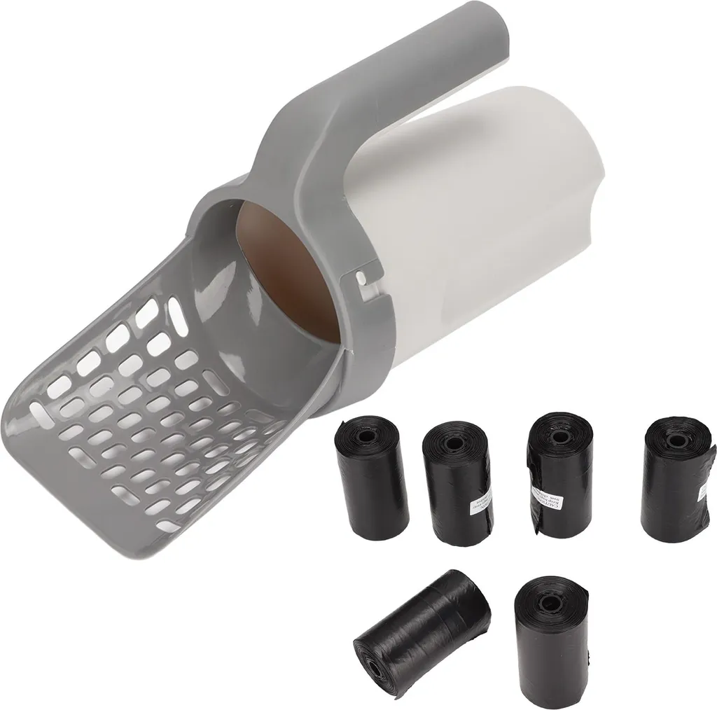 Paletta Lettiera Gatti 2 in 1: Addio Puzza e Disastri sul Pavimento