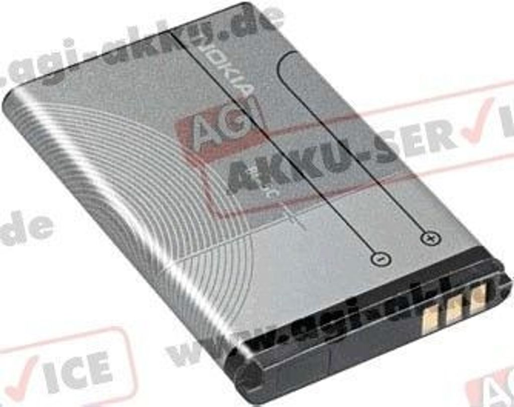 Akku für Nokia 6555 Li-Ion 3,7 Volt 1020 mAh schwarz.