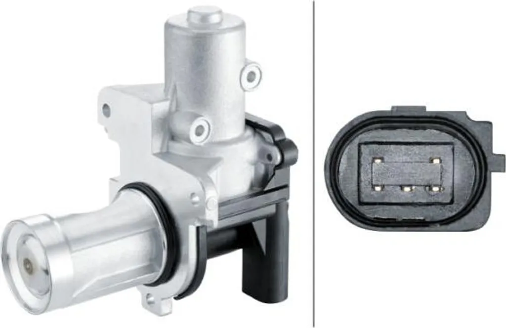 Valve AGR HELLA 6NU 014 864-471 pour A4 8E 8H et Passat 3B 038131501AD