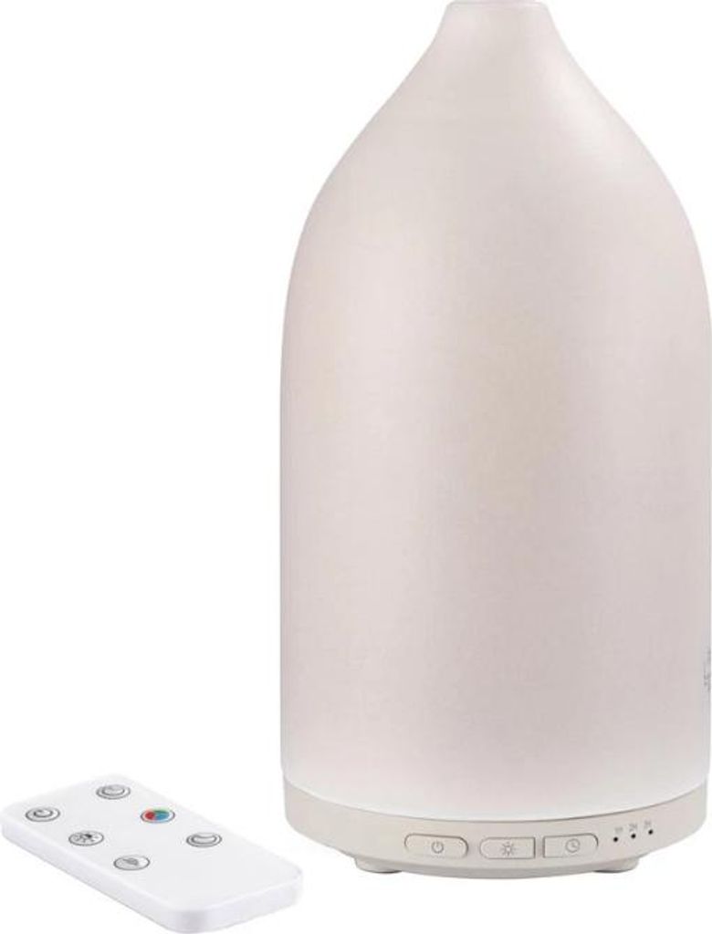 Ultraschall Aroma Diffusor mit Keramikgehäuse Fernbedienung Produktbild 