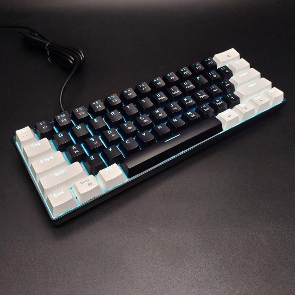 Klawiatura do gier HXSJ V900 RGB 61-klawiszowa klawiatura Zdjęcie produktu 12