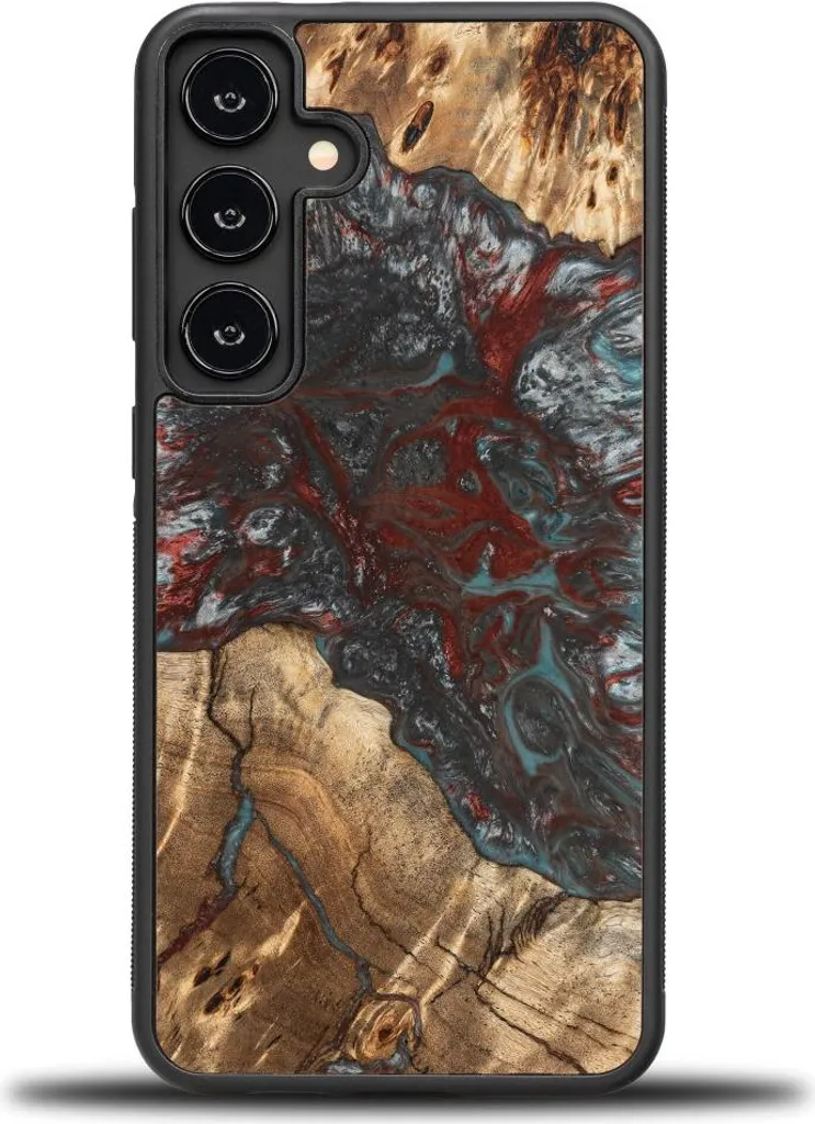 Bewood Cover unica per Samsung Galaxy S24 Plus - Pianeti - Plutone - 1