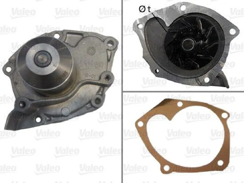 Remplacer votre pompe à eau Valeo 506725 pour Primera et Laguna 1.9