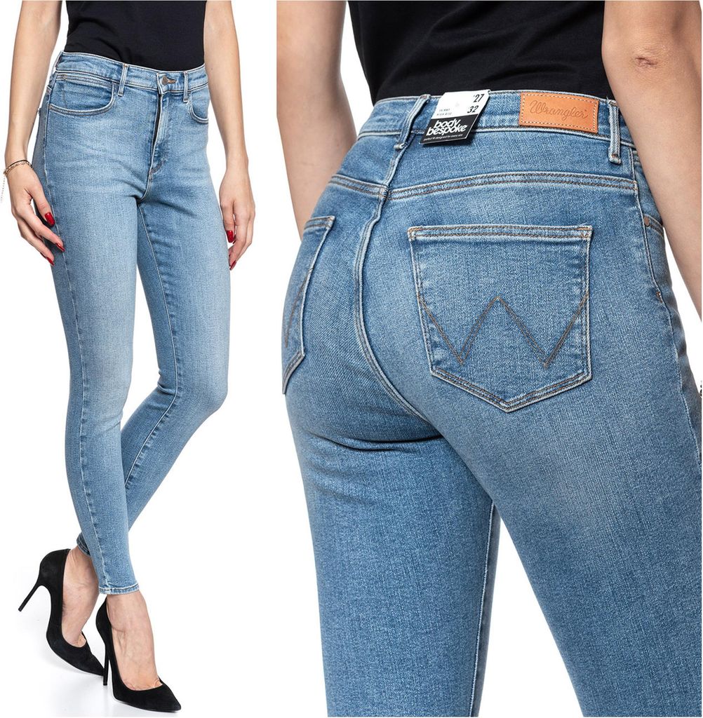 WRANGLER, Damen Jeanshose, Skinny fit, HIGH RISE SKINNY, Produktbild 