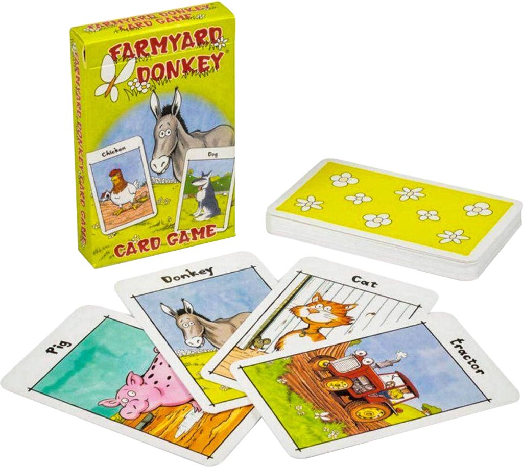 Cartamundi - Kartenspiel "Farmyard Donkey" SG32875 (Einheitsgröße) (Bunt)