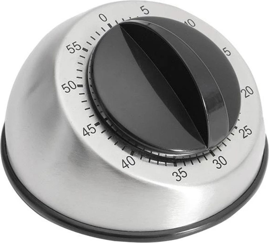 60-Minuten-Timer zum Aufziehen zum Backen und Kochen zu Hause, mechanischer Countdown-Küchentimer, Anwendung in mehreren Szenen, keine Batterien e...