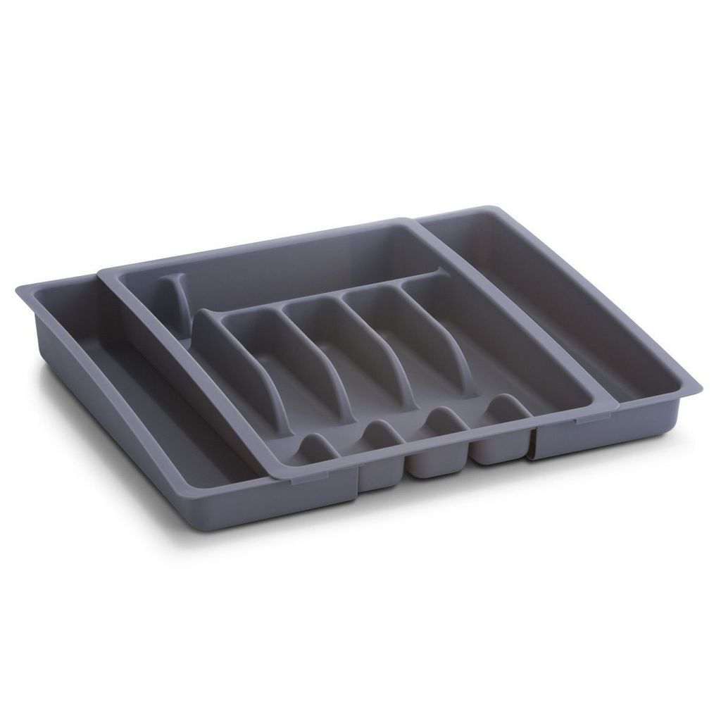 Zeller 24887 Besteckkasten anthrazit grau Image du produit 
