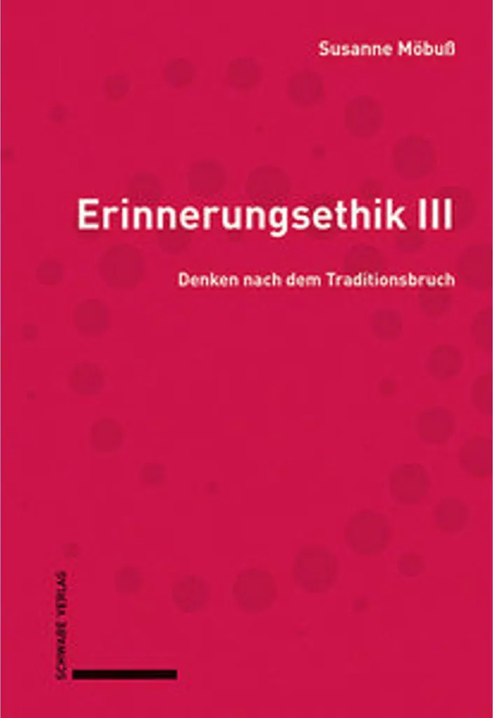 Livre de Référence Erinnerungsethik III : Études sur la Morale et l'Histoire