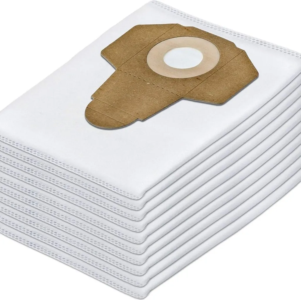 Sacs Aspirateur Einhell BT-VC Haute Résistance - Lot de 10 Pièces INOX