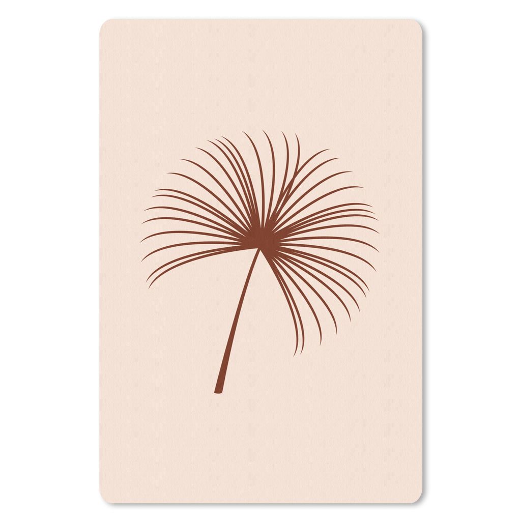 MuchoWow Mauspad Mousepad Sommer - Pflanze - Rosa 18x27 cm - Mousepads - Maus Mat - Pad - Mausunterlage